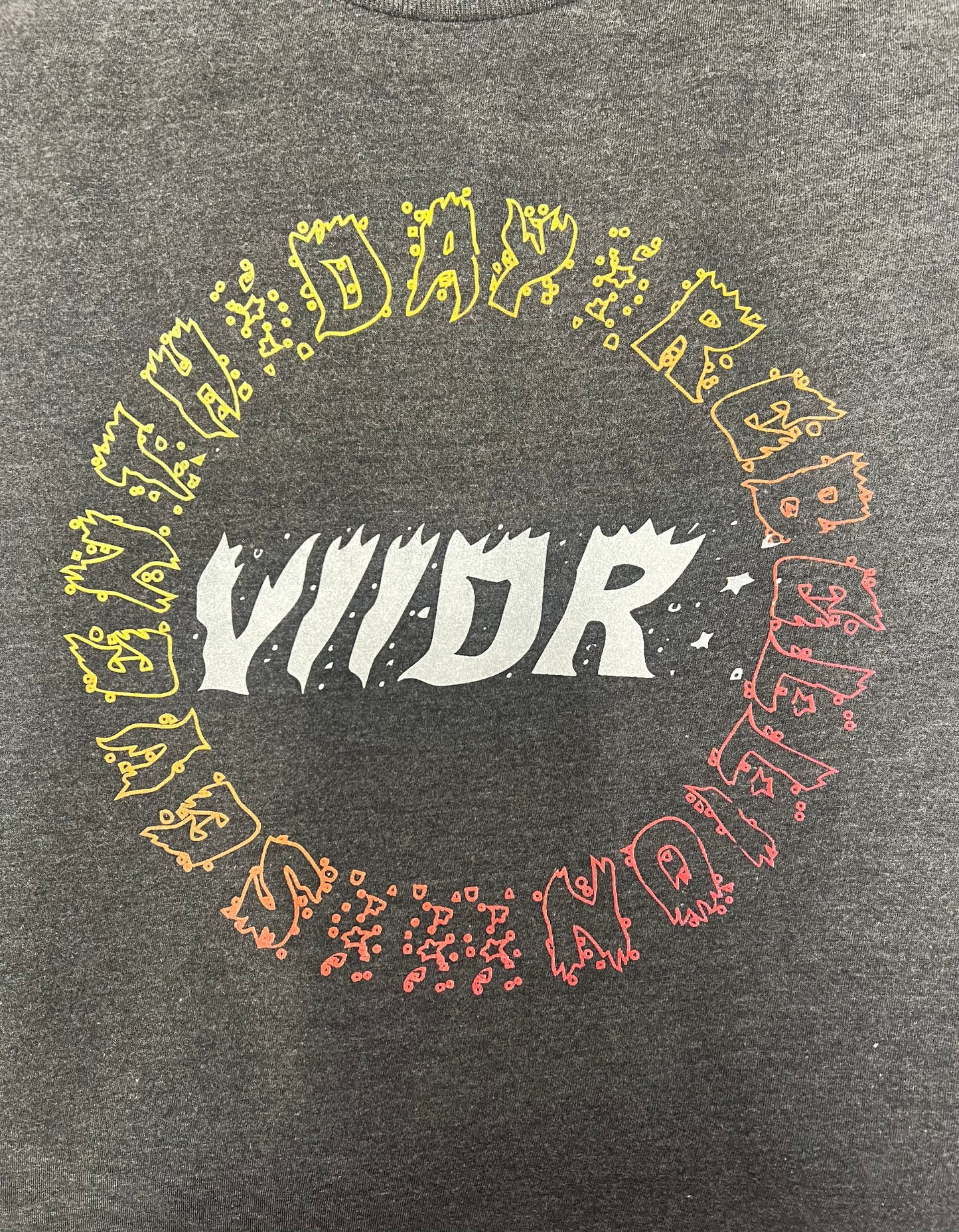 VIIDR Circle Logo Grey T-Shirt